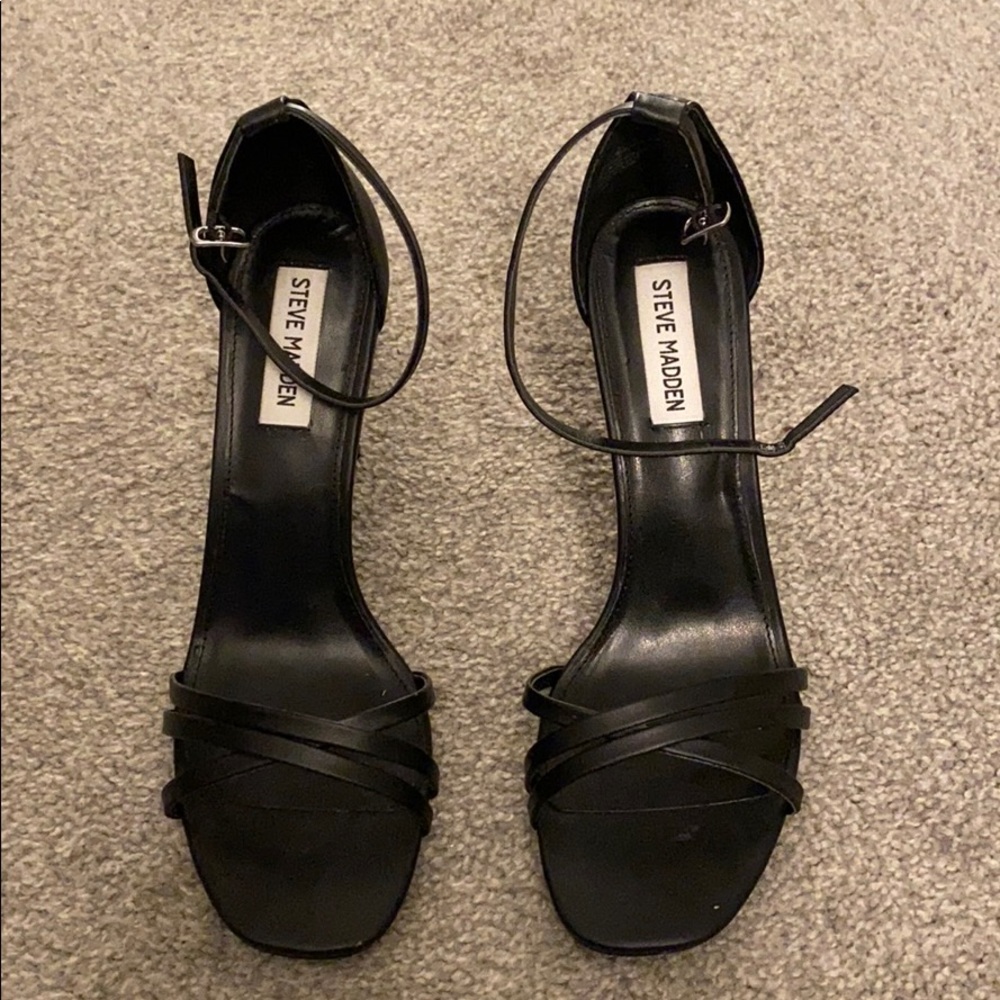 Steve Madden Black Open toe